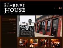 Tablet Screenshot of barrelhousetap.com